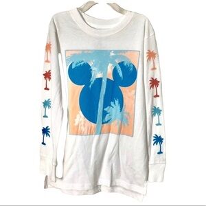 Disney Mickey Mouse Long Sleeve T-shirt Sz S Unisex